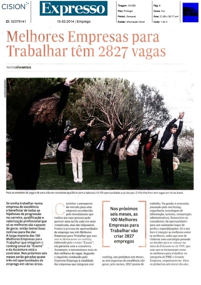 Melhores Empresas para Trabalhar têm 2827 vagas